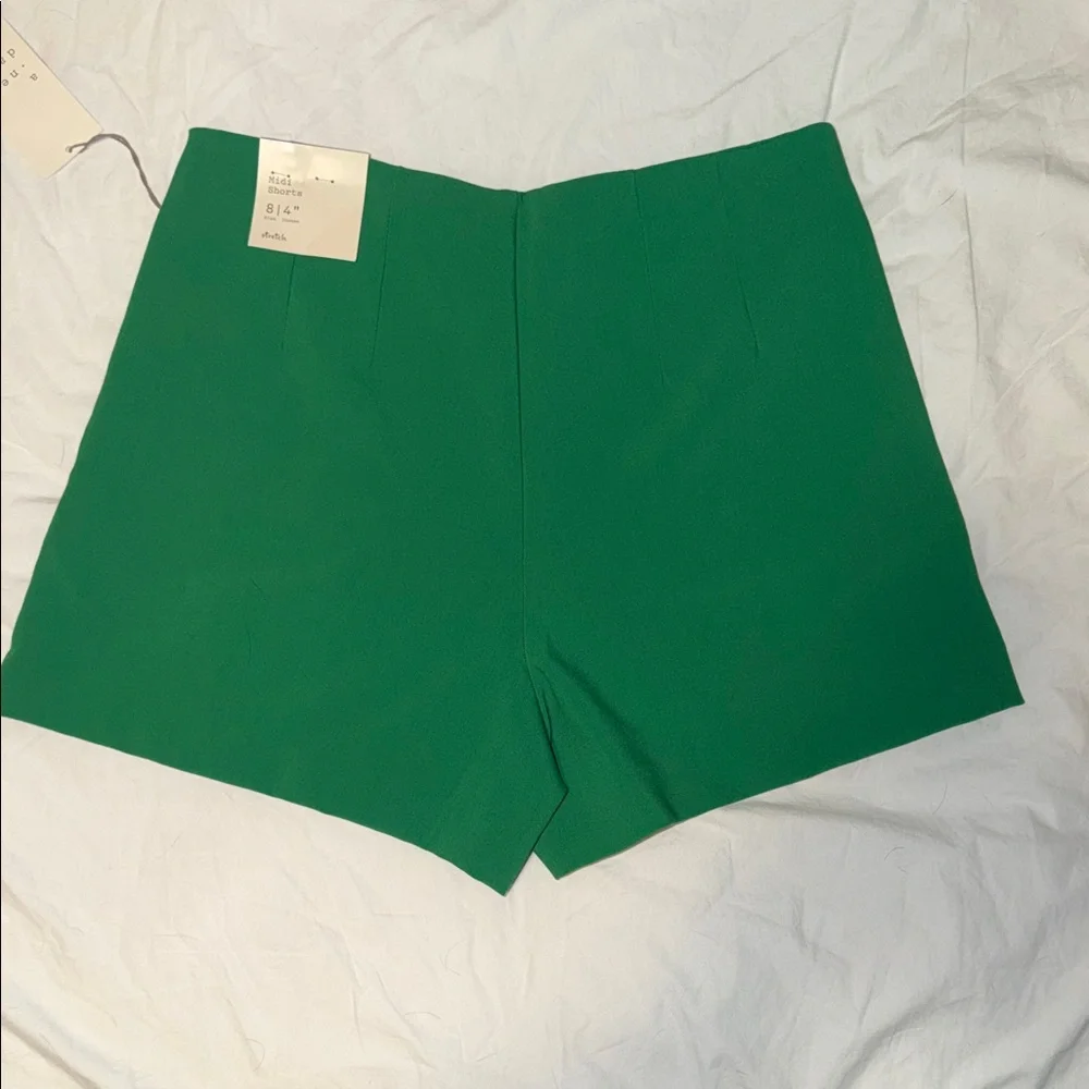 A New Day Green Women's Shorts Size 8 NWT - Picture 8 of 10